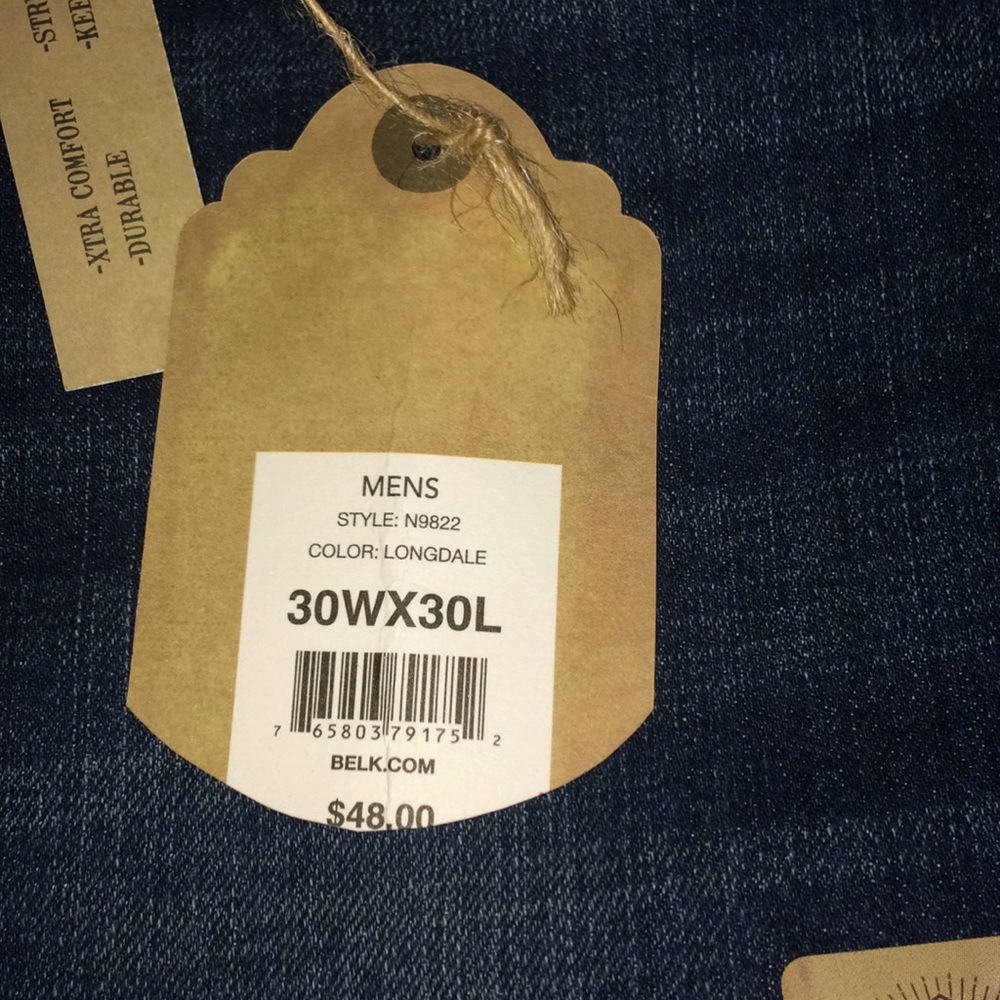 True Craft men's jeans 30/30 new with tags